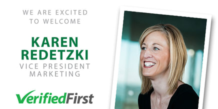 Karen Redetzki, VP Marketing, Verified First