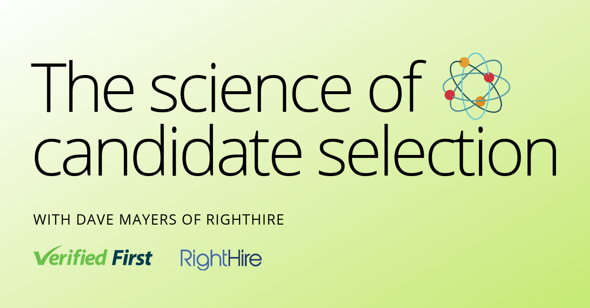 The science of candidate selection